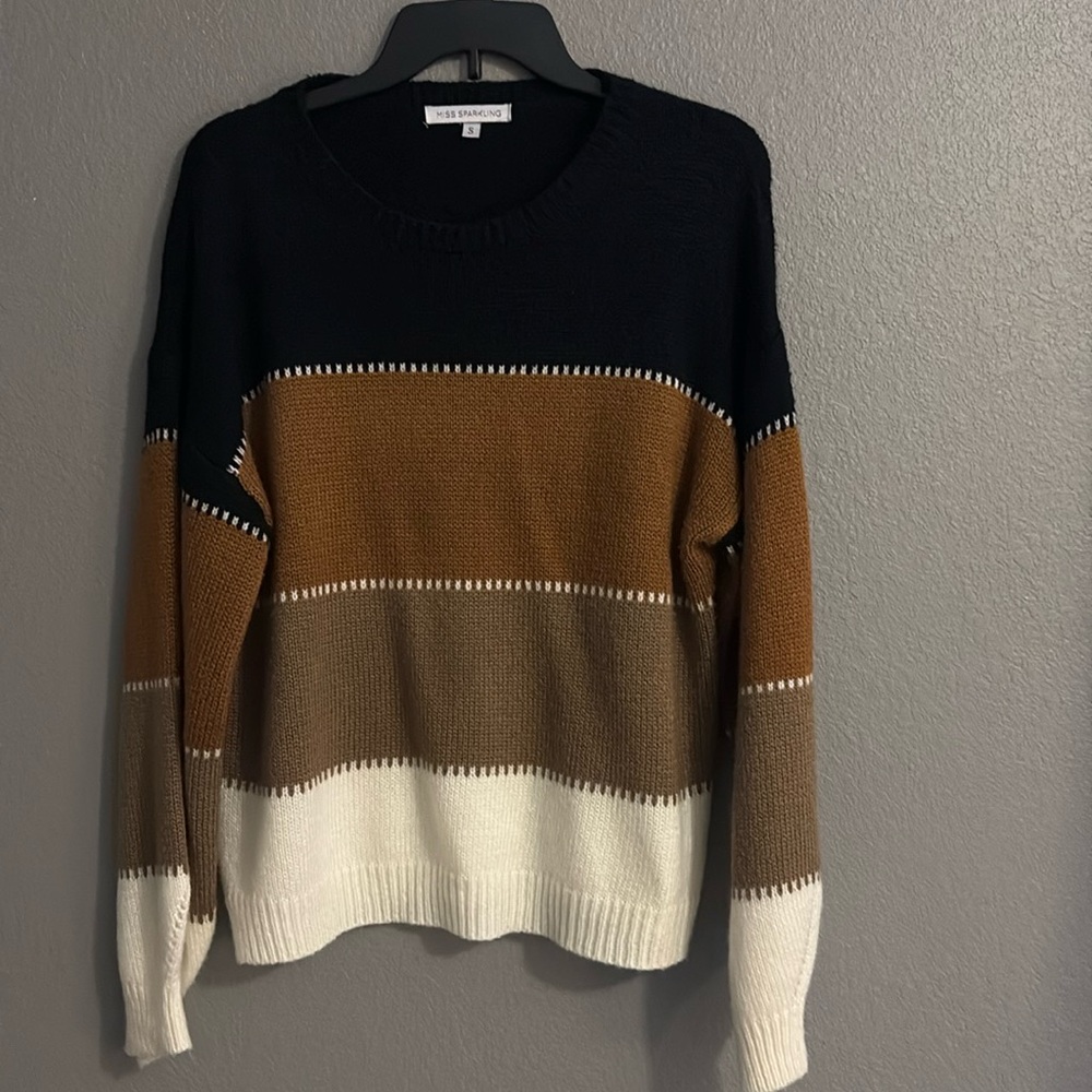 Color Blocked Sweater